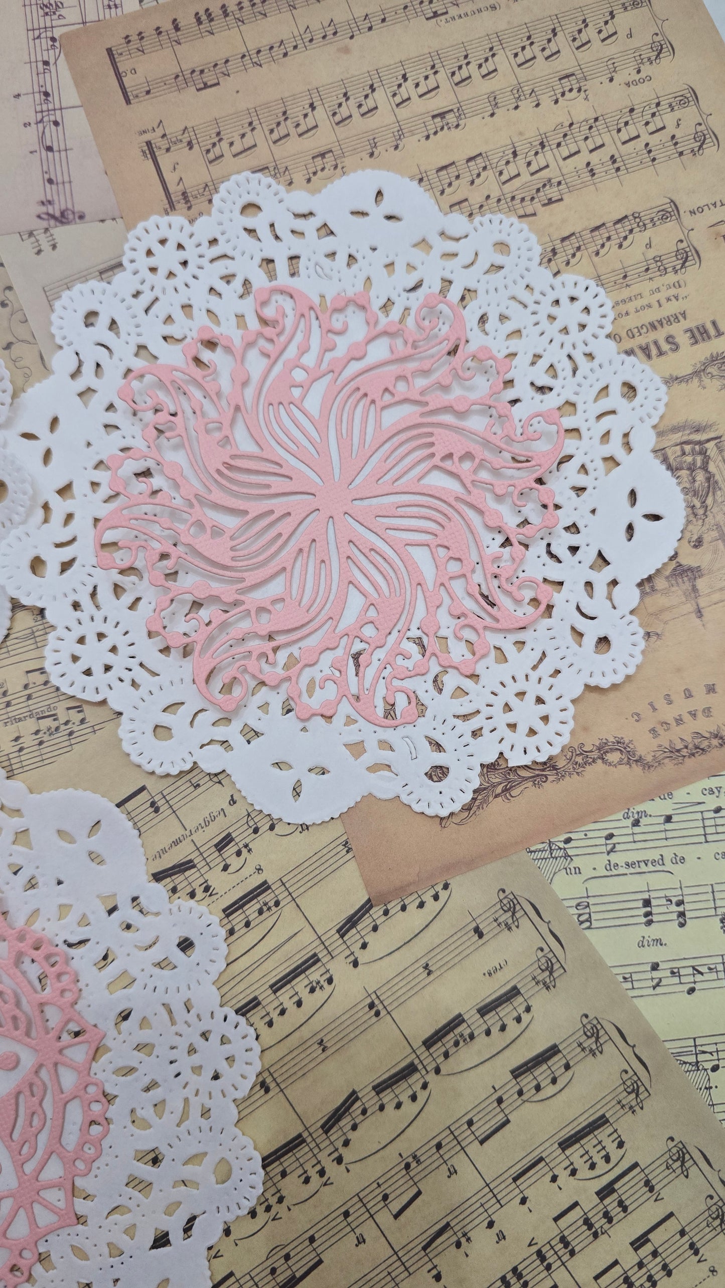Folio of Die cuts Texture carton Paper 216g High Quality ,Pastel quit colors for journaling | Scrapbooking | crafts | Hand Arts ••