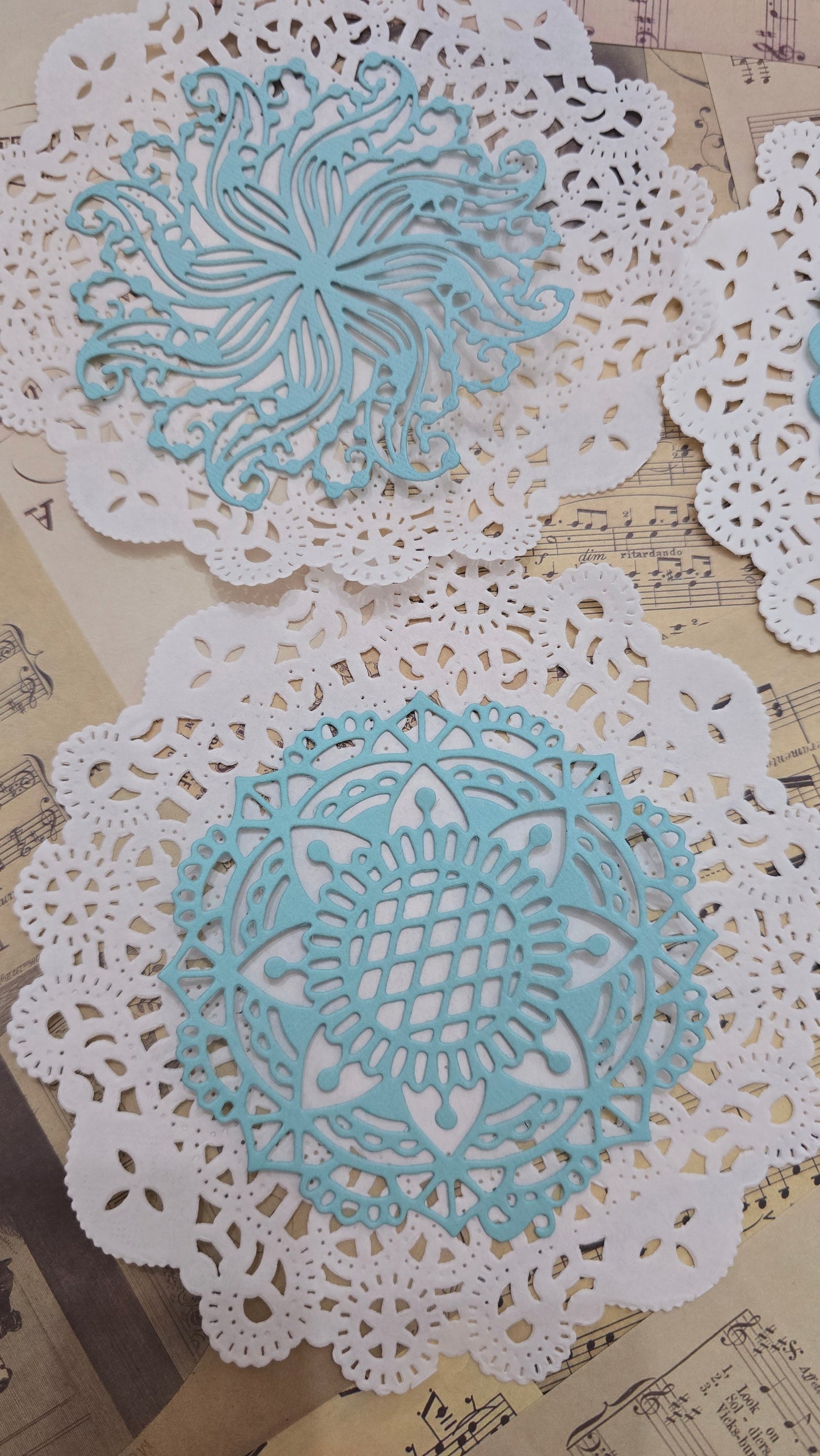 Folio of Die cuts Texture carton Paper 216g High Quality ,Pastel quit colors for journaling | Scrapbooking | crafts | Hand Arts ••