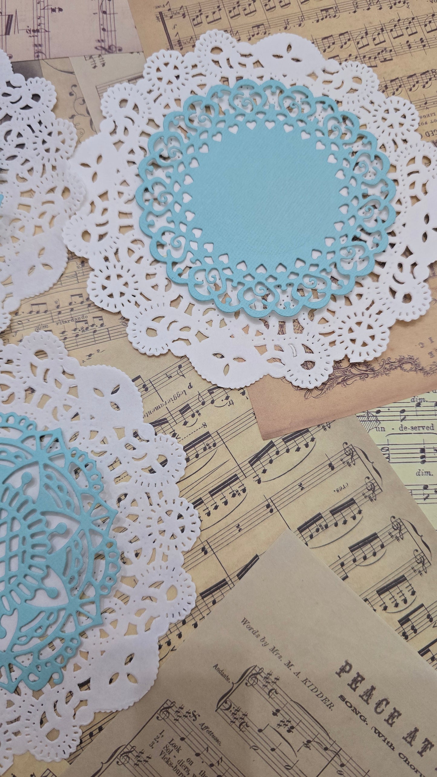 Folio of Die cuts Texture carton Paper 216g High Quality ,Pastel quit colors for journaling | Scrapbooking | crafts | Hand Arts ••