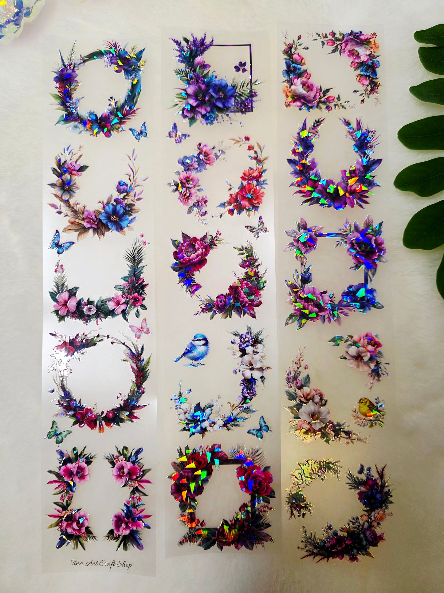 My DESIGN My DESIGN TAPE pour journal, scrapbooking, travaux manuels, boucle d'art à la main 100 cm*7 cm Shining Cadres