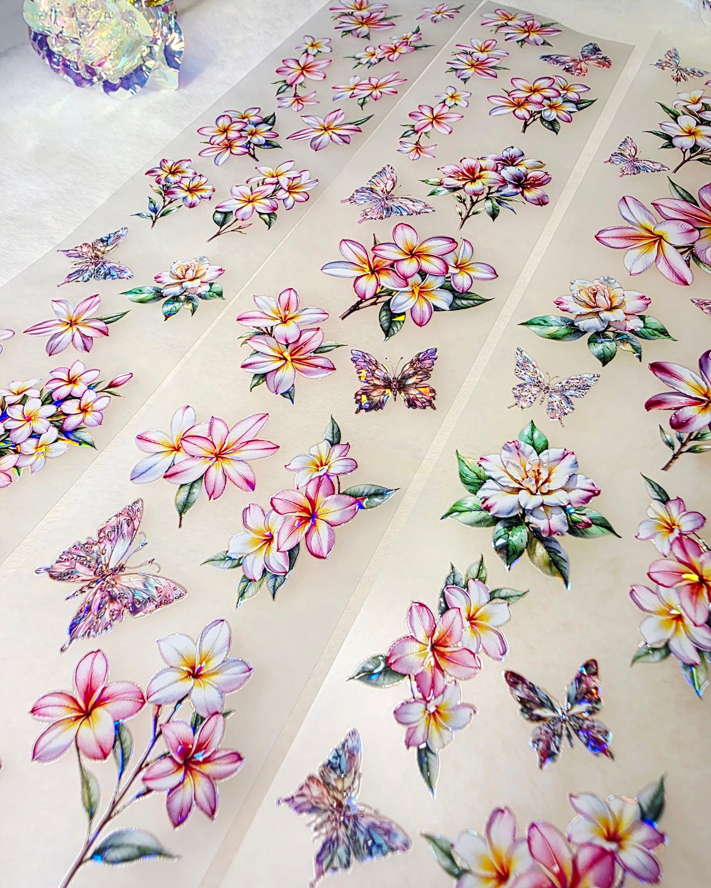 My DESIGN My DESIGN TAPE pour journal, scrapbooking, travaux manuels, boucle d'art à la main 100 cm*7 cm Summer Shining Flowers