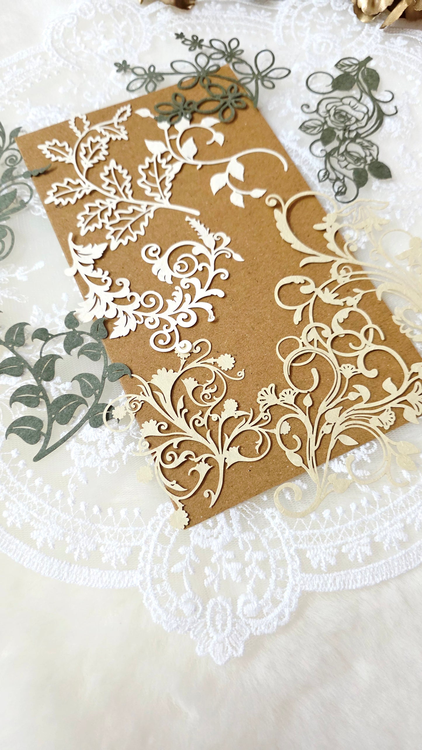 Set of 10 Die cuts decoration for journaling | Scrapbooking | Crafts |Hand Arts •