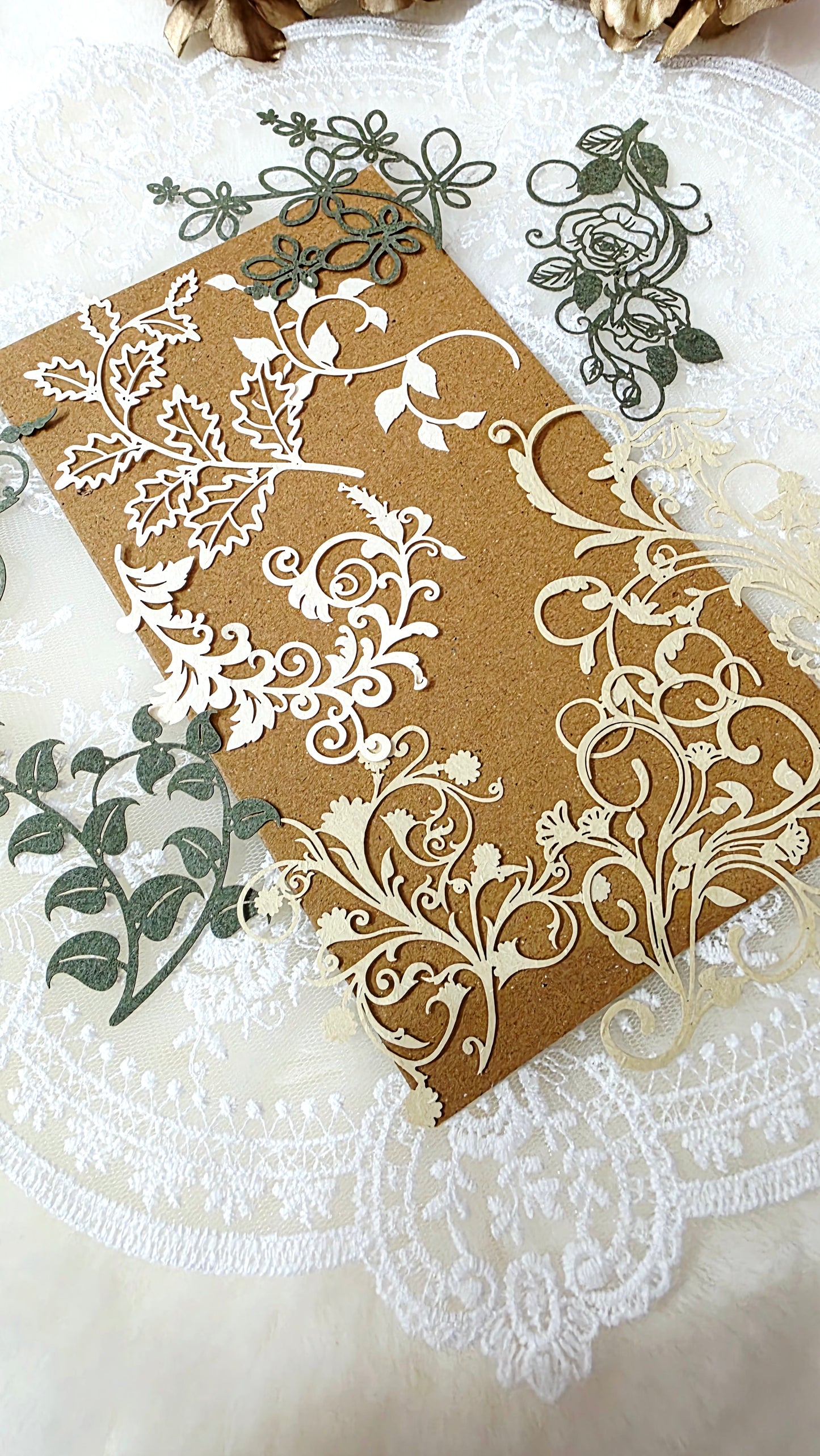 Set of 10 Die cuts decoration for journaling | Scrapbooking | Crafts |Hand Arts •
