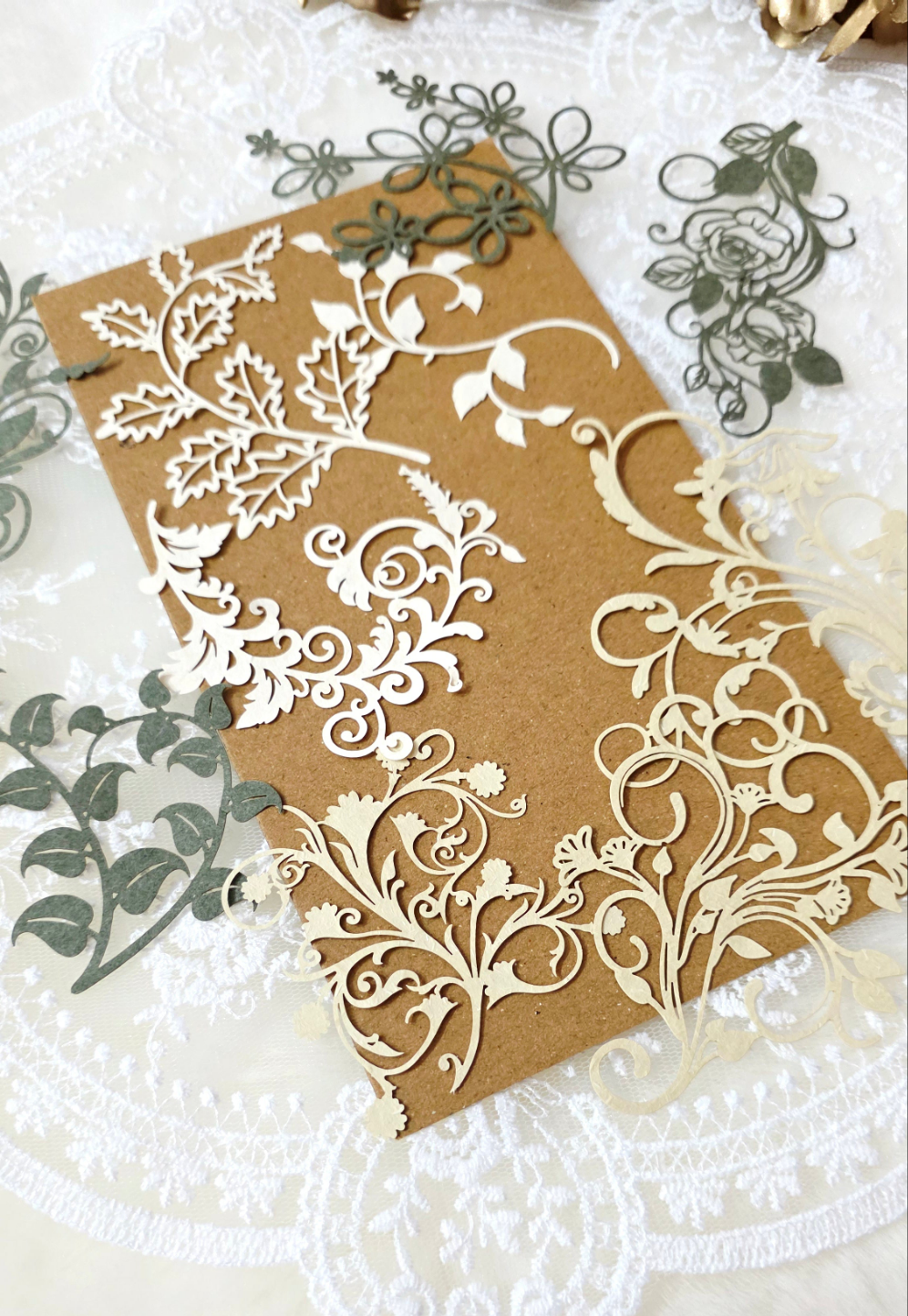 Set of 10 Die cuts decoration for journaling | Scrapbooking | Crafts |Hand Arts •