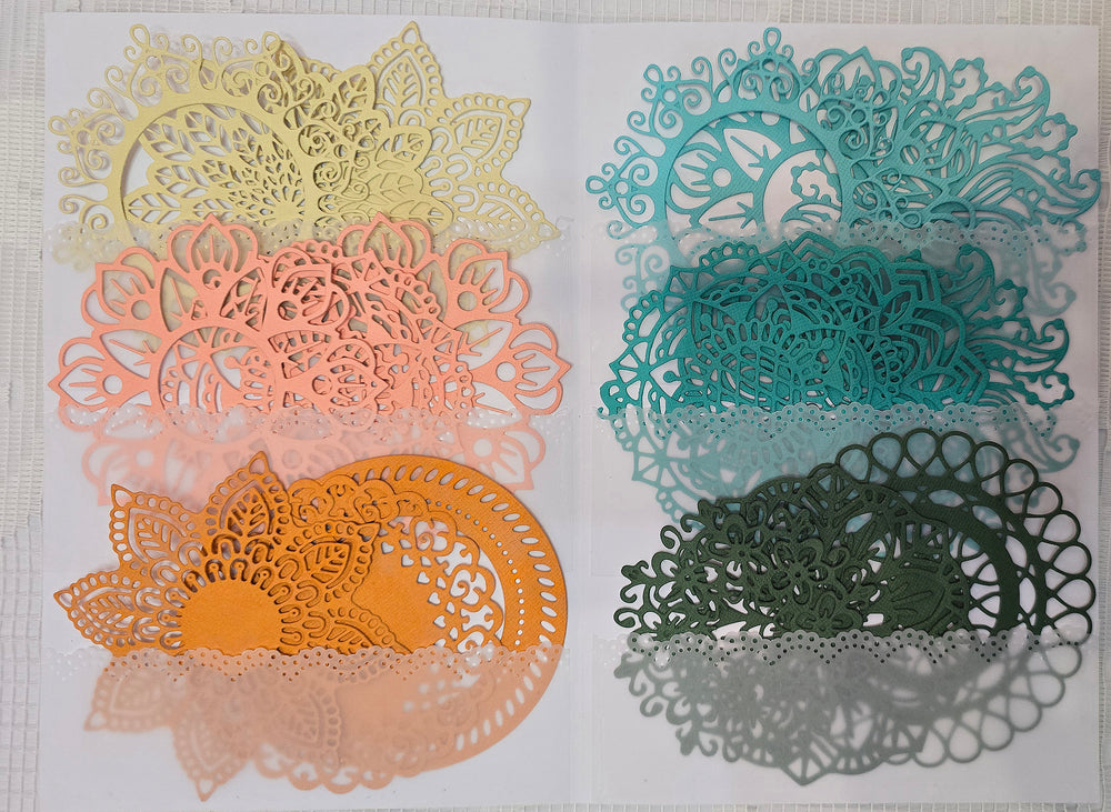 Folio de découpes Mix Formes Texture Paper 216g Haute Qualité, inspiré de la nature pour journaling | Scrapbooking | artisanat | Arts manuels•