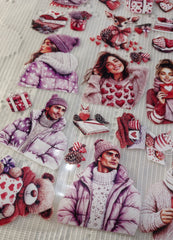 My DESIGN My PET TAPE journaling,  Scrapbooking, Crafts , Hand Arts loop 100cm x7cm , Cute Valentin